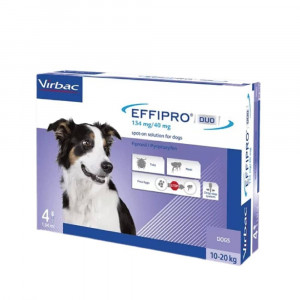 EFFIPRO DUO 134mg/40mg (10-20 kg) suņiem N4